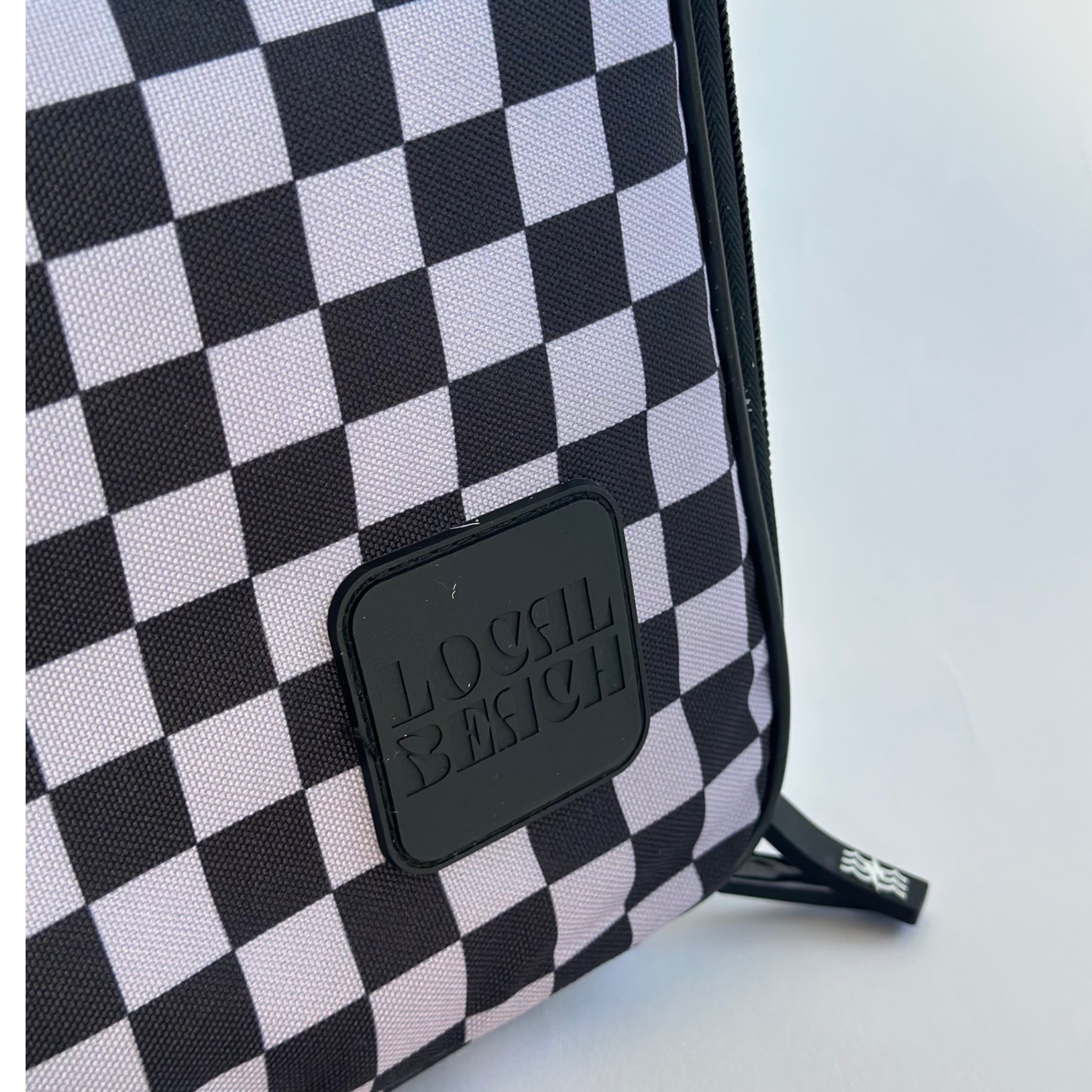 Grey/Black Checker Lunchbox