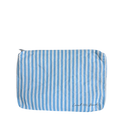 Blue Stripe Water Resistant Pouch