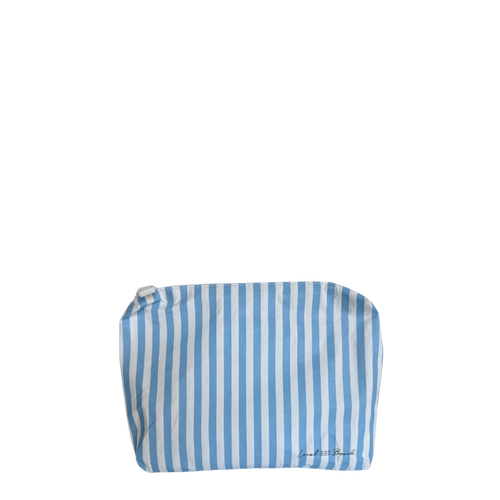 Blue Stripe Water Resistant Pouch