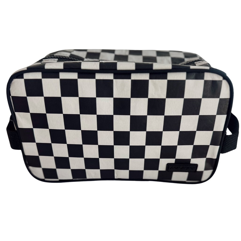 Black Checker Travel Kit