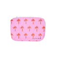 Pink Neon Palms Water Resistant Tyvek Printed Pouch